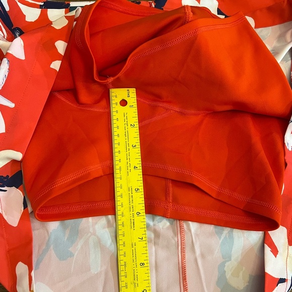 Tek Gear Golf Skort Skirts Sz XL Red Floral Poly Spandex Side Zip NWT - Picture 12 of 12